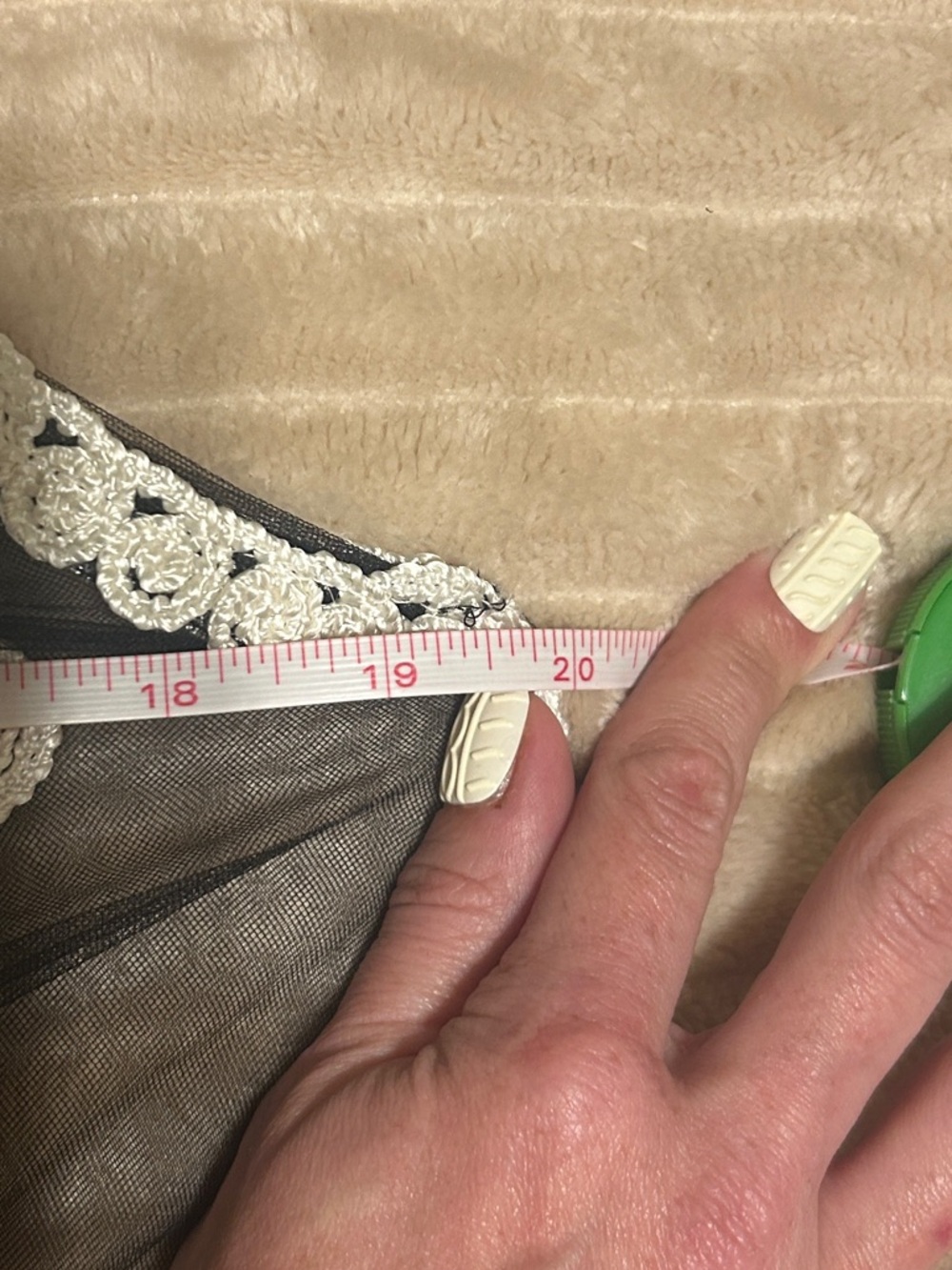 Pretty Angel Black and White Embroidered Blouse - Picture 8 of 8